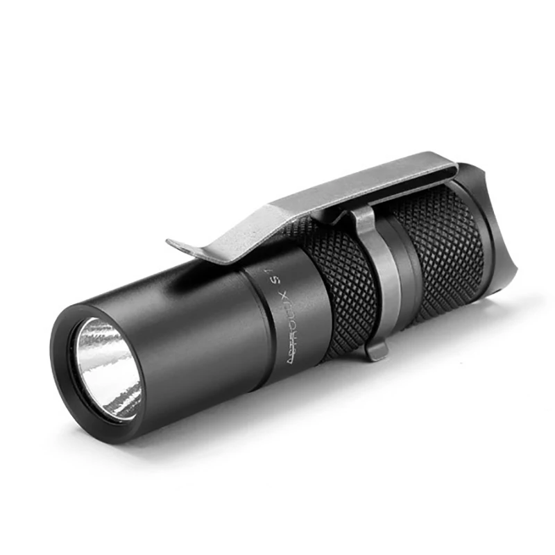 CLAITE Waterproof LED Flashlight Torch S1 XPL 1600LM 7/4modes 3D Mini LED Flashlight 18350
CLAITE Waterproof LED Flashlight Torch S1 XPL 1600LM 7/4modes 3D Mini LED Flashlight 18350