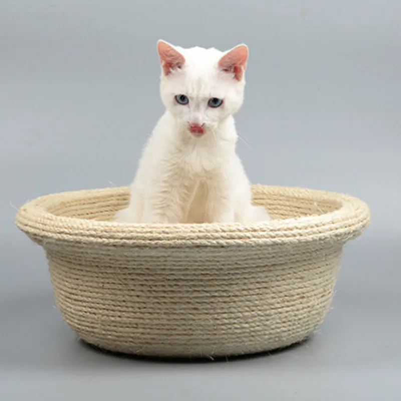 Sisal Cat Scratching bed Cats Hemp House Bed Kitten Sisal Playing Scratching Board Interactive Climber Scratcher Toys CW219
Sisal Cat Scratching bed Cats Hemp House Bed Kitten Sisal Playing Scratching Board Interactive Climber Scratcher Toys CW219