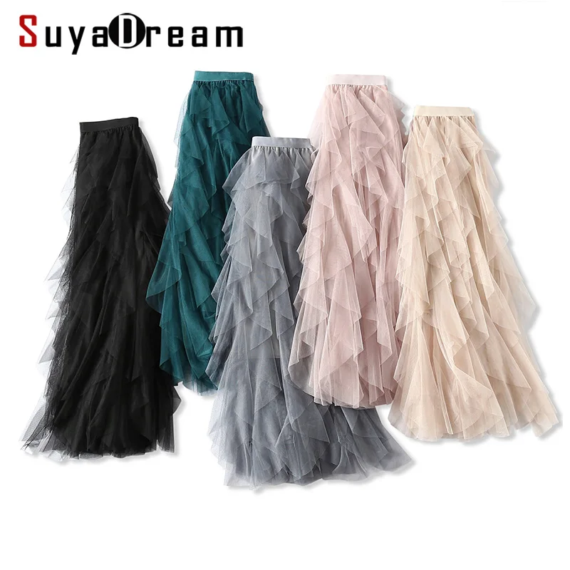 Women Long Skirt Women Cupcake Skirts Fashion Ruffles Mid-Calf Elastic Waist Long Skirt 2019 Spring New Pink Green
Women Long Skirt Women Cupcake Skirts Fashion Ruffles Mid-Calf Elastic Waist Long Skirt 2019 Spring New Pink Green