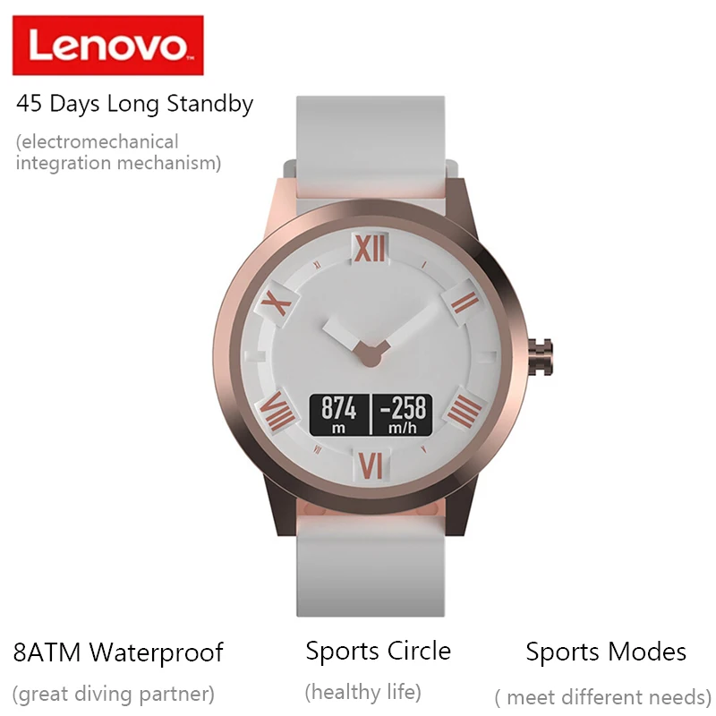 Lenovo X Plus Sports Smart Watch Version 8ATM Waterproof 45 Days Long Standby Real-Time Heart Rate Monitor Smart Watch For Men
Lenovo X Plus Sports Smart Watch Version 8ATM Waterproof 45 Days Long Standby Real-Time Heart Rate Monitor Smart Watch For Men