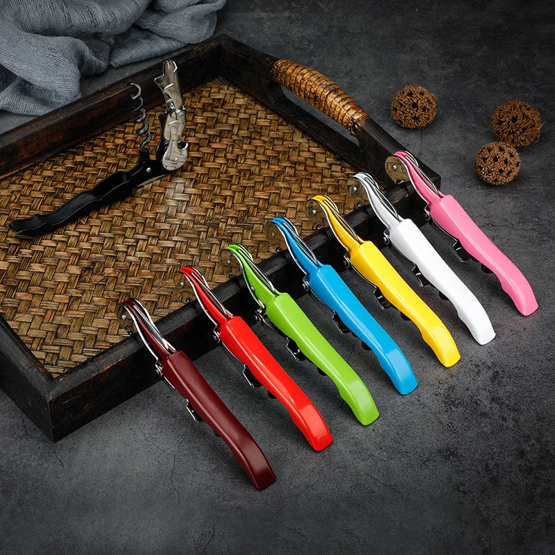 Multifunction Wine Bottle Opener High Quality Corkscrew Keychain Hippocampal Bottle Opener Cook Tools Dinnerware Knife
Multifunction Wine Bottle Opener High Quality Corkscrew Keychain Hippocampal Bottle Opener Cook Tools Dinnerware Knife