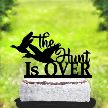 The hunt is over wedding cake topper, acrylic rustic hunt cake topper, acrylic cake topper,custom phrase cake topper
The hunt is over wedding cake topper, acrylic rustic hunt cake topper, acrylic cake topper,custom phrase cake topper