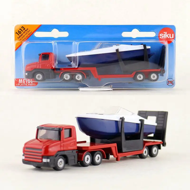 SIKU 1613/DieCast Model/Platform Truck and Speedboat/Educational Toy Car/Gift For Children/Educational Collection
SIKU 1613/DieCast Model/Platform Truck and Speedboat/Educational Toy Car/Gift For Children/Educational Collection