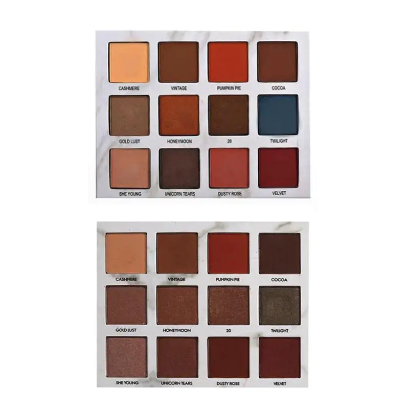 12 Color Marble Eyeshadow Palette Waterproof Glitter Shimmer Pigment Eye Shadow Eye Makeup Cosmetics
12 Color Marble Eyeshadow Palette Waterproof Glitter Shimmer Pigment Eye Shadow Eye Makeup Cosmetics