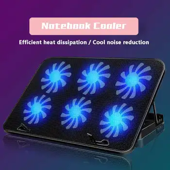 S SKYEE LED Laptop Cooling 6 Fans USB Port 7 Inch-17 Inch Laptop Notebook Simple Cooling Cooler Stand Pad For Computer
S SKYEE LED Laptop Cooling 6 Fans USB Port 7 Inch-17 Inch Laptop Notebook Simple Cooling Cooler Stand Pad For Computer