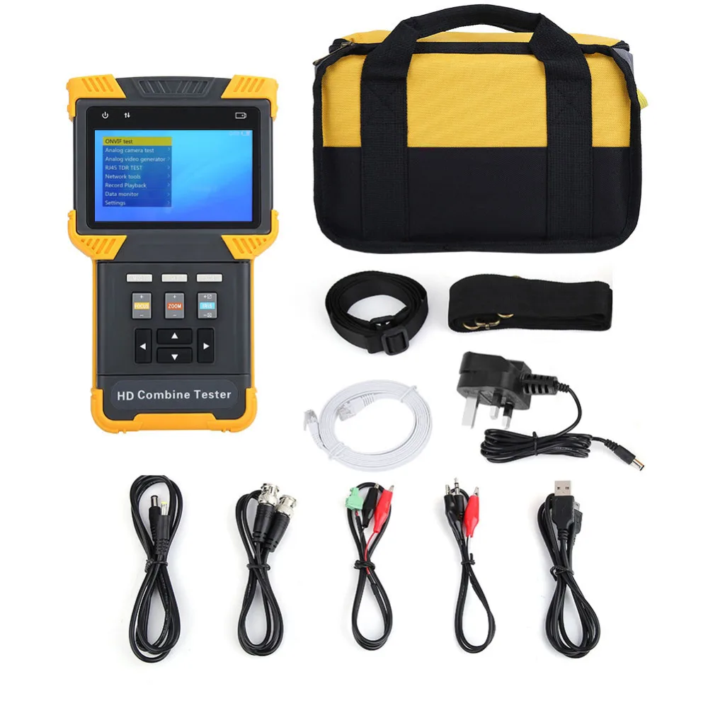 DT-T70 Analog Camera Tester HD Combine CCTV Tester with bag UK Plug Security & Protection System
DT-T70 Analog Camera Tester HD Combine CCTV Tester with bag UK Plug Security & Protection System