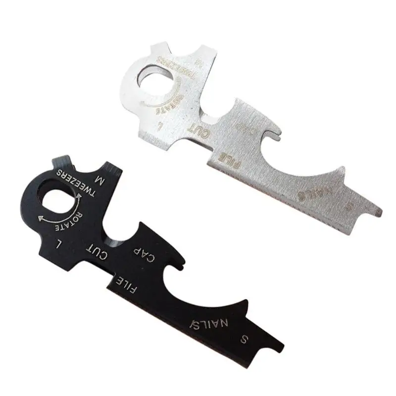 8 in 1 Multi tools EDC Stainless Steel Multi-function Pocket Tool Keychain Outdoor Survival Gear Gadget Survival Tool Equipment
8 in 1 Multi tools EDC Stainless Steel Multi-function Pocket Tool Keychain Outdoor Survival Gear Gadget Survival Tool Equipment