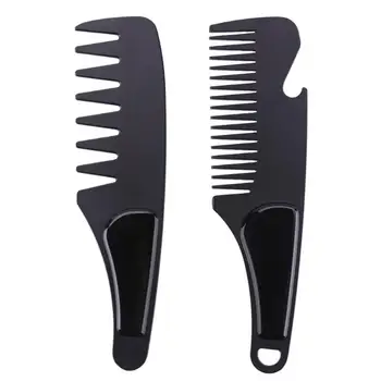 1pc Portable Durable Stainless Steel Comb Wide Teeth Beard Comb Hairdressing Supply Tool Hair Cutting Combs
1pc Portable Durable Stainless Steel Comb Wide Teeth Beard Comb Hairdressing Supply Tool Hair Cutting Combs