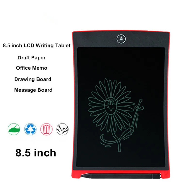 8.5 Inch LCD Writing Tablet Digital Drawing Tablet Handwriting Pads Portable Electronic Tablet Board Ultra-Thin Board
8.5 Inch LCD Writing Tablet Digital Drawing Tablet Handwriting Pads Portable Electronic Tablet Board Ultra-Thin Board