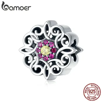 BAMOER Genuine 925 Sterling Silver Vintage Retro Kaleidoscope Shape Charm Beads fit Charms Bracelets DIY Jewelry Gift SCC1108
BAMOER Genuine 925 Sterling Silver Vintage Retro Kaleidoscope Shape Charm Beads fit Charms Bracelets DIY Jewelry Gift SCC1108