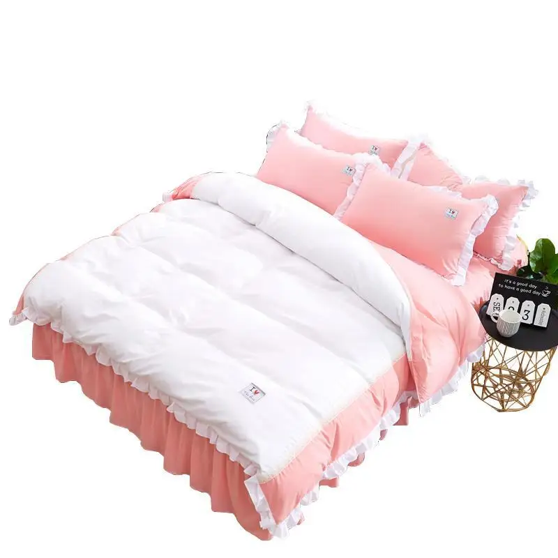 

Couvre Lit Luxe Luxury Lenzuola Letto Matrimoniale Cotton Linen Bed Ropa Roupa De Cama Sheet And Quilt Bedding Set