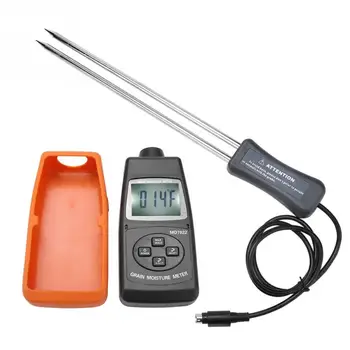 Digital LCD Screen Grain Moisture Meter Tester MD7822 Temperature Thermometer Humidity Hygrometer water Damp Detector Tester
Digital LCD Screen Grain Moisture Meter Tester MD7822 Temperature Thermometer Humidity Hygrometer water Damp Detector Tester