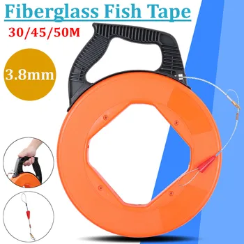 50/45/30m 3.8mm Fiberglass Fish Tape Electric Wire Puller Reel Conduit Ducting Rodder Fiberglass Fish Wire Cable Pulling Tool
50/45/30m 3.8mm Fiberglass Fish Tape Electric Wire Puller Reel Conduit Ducting Rodder Fiberglass Fish Wire Cable Pulling Tool