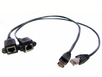 100PCS LAN Network Extension Cable Ethernet Extend Cord RJ45 Plug Male To Female With Screw Ear Hole for Switch ADSL Router
100PCS LAN Network Extension Cable Ethernet Extend Cord RJ45 Plug Male To Female With Screw Ear Hole for Switch ADSL Router
