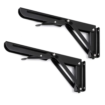2pcs/Set 8/10/12 Inch Bracket Length Steel Triangle Folding Shelf Bracket Wall Mounted Self Support Metal Angle Bracket
2pcs/Set 8/10/12 Inch Bracket Length Steel Triangle Folding Shelf Bracket Wall Mounted Self Support Metal Angle Bracket