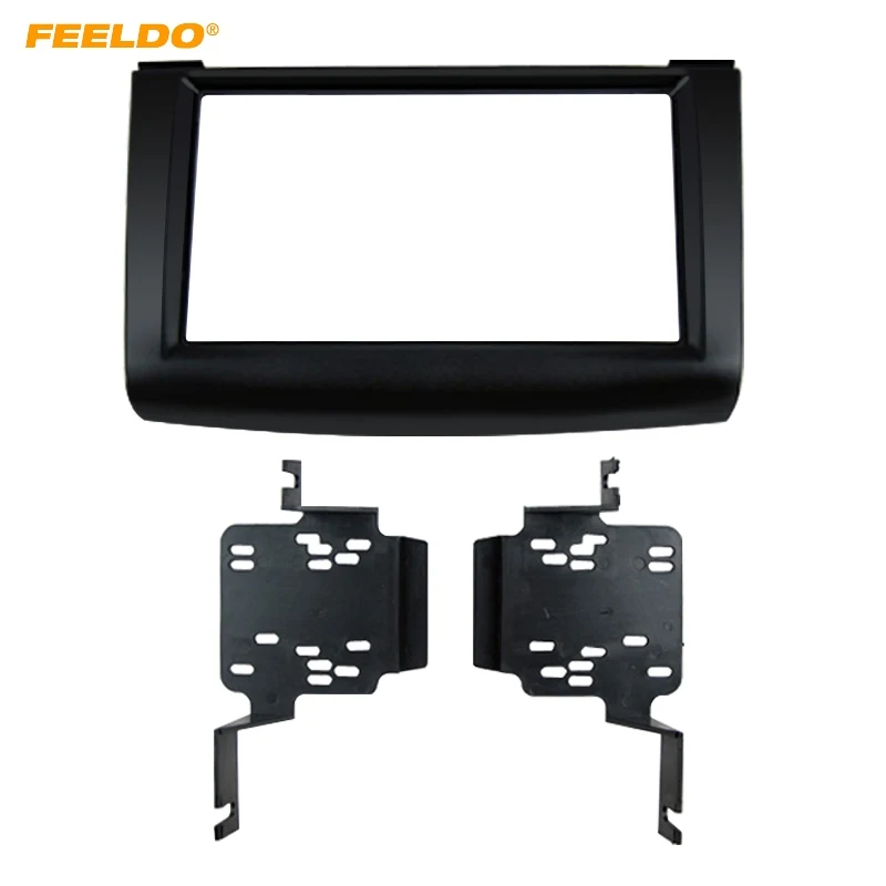 FEELDO Car Radio Audio Panel Fascia Frame Adapter for NISSAN Rogue 2007-2013 Stereo 2DIN Dash Plate Frame Trim Installation Kit
FEELDO Car Radio Audio Panel Fascia Frame Adapter for NISSAN Rogue 2007-2013 Stereo 2DIN Dash Plate Frame Trim Installation Kit