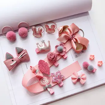 18Pcs Kids Toddler Hairpin Baby Girls Cute Animal Princess Hair Clip Set Hair Pin Cute Baby Girl Accessories
18Pcs Kids Toddler Hairpin Baby Girls Cute Animal Princess Hair Clip Set Hair Pin Cute Baby Girl Accessories