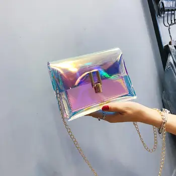 2019 New Design Shoulder Bags Women PVC Shoulder Bag Fashion Laser Transparent Crossbody Bags Messenger Shoulder Beach Bag
2019 New Design Shoulder Bags Women PVC Shoulder Bag Fashion Laser Transparent Crossbody Bags Messenger Shoulder Beach Bag
