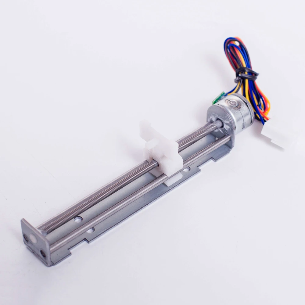 12V Stepper Motor Stroke 80mm with Slider Motor for DIY Small Laser Engraving Machine
12V Stepper Motor Stroke 80mm with Slider Motor for DIY Small Laser Engraving Machine