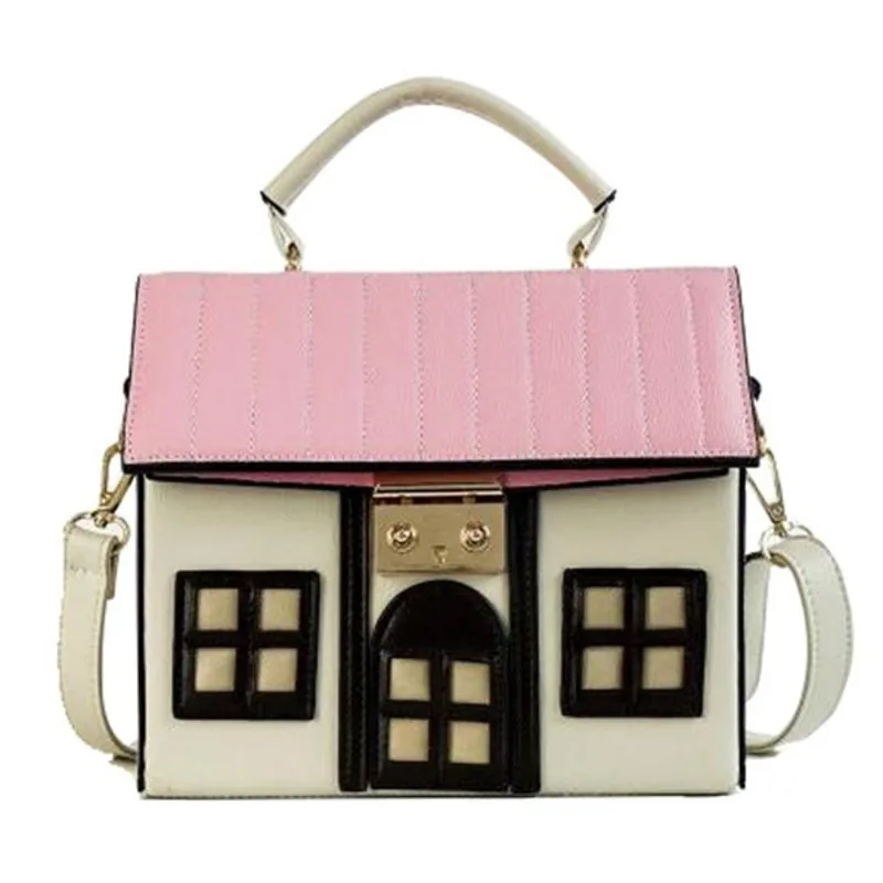 Cute Cartoon Fashion House Design PU Leather Shoulder Bag Women's Casual Handbag Crossbody Messenger Bag Ladies Handbag Sac
Cute Cartoon Fashion House Design PU Leather Shoulder Bag Women's Casual Handbag Crossbody Messenger Bag Ladies Handbag Sac