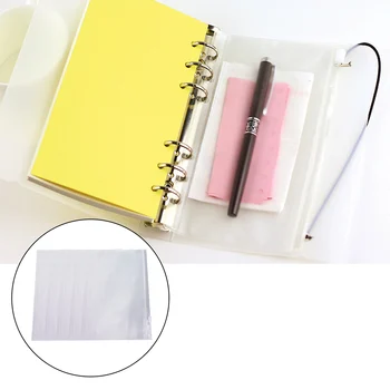 5pcs A6 Clear PVC Zipper Binder Pockets 6 Hole Documents File Folder Filing Holder Pouch Bag Protectors
5pcs A6 Clear PVC Zipper Binder Pockets 6 Hole Documents File Folder Filing Holder Pouch Bag Protectors