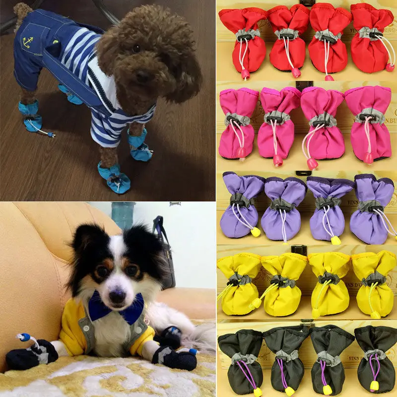 High Quality 2019 4Pcs Waterproof Pet Non-slip Shoes Winter Dog Cat Snow Boots Warm Puppy Shoes
High Quality 2019 4Pcs Waterproof Pet Non-slip Shoes Winter Dog Cat Snow Boots Warm Puppy Shoes