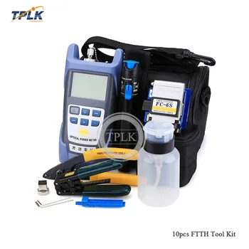 10pcs/set FTTH Tool Kit with 10km Optical Power Meter and FC-6S Fiber Cleaver and Fiber Optic Laser Tester Pen Wire stripper
10pcs/set FTTH Tool Kit with 10km Optical Power Meter and FC-6S Fiber Cleaver and Fiber Optic Laser Tester Pen Wire stripper