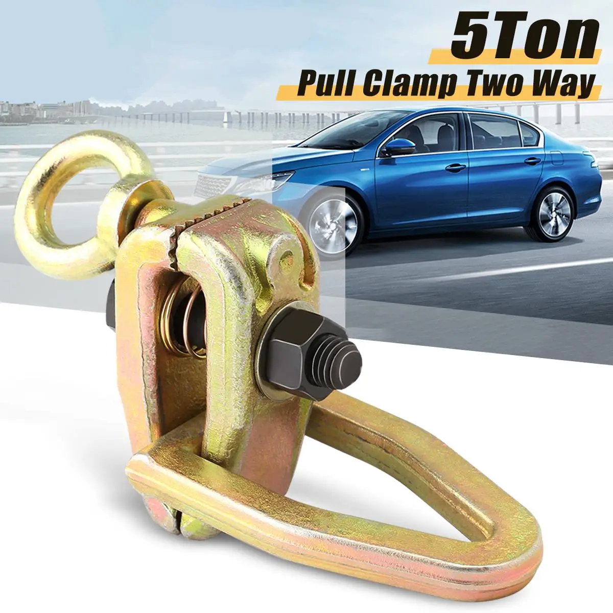 Durable 2-Way 5 Ton Self-Tightening Clamp Auto Car Body Repair Pull Clamp Equipment Frame Back Repair Machine Pulling Collision
Durable 2-Way 5 Ton Self-Tightening Clamp Auto Car Body Repair Pull Clamp Equipment Frame Back Repair Machine Pulling Collision