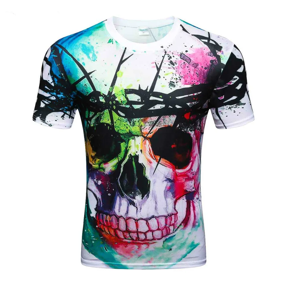 2019 New Fashion Brand T-shirt Hip Hop 3d Print Skulls Harajuku Animation 3d T shirt Summer Cool Tees Tops Brand Clothing
2019 New Fashion Brand T-shirt Hip Hop 3d Print Skulls Harajuku Animation 3d T shirt Summer Cool Tees Tops Brand Clothing