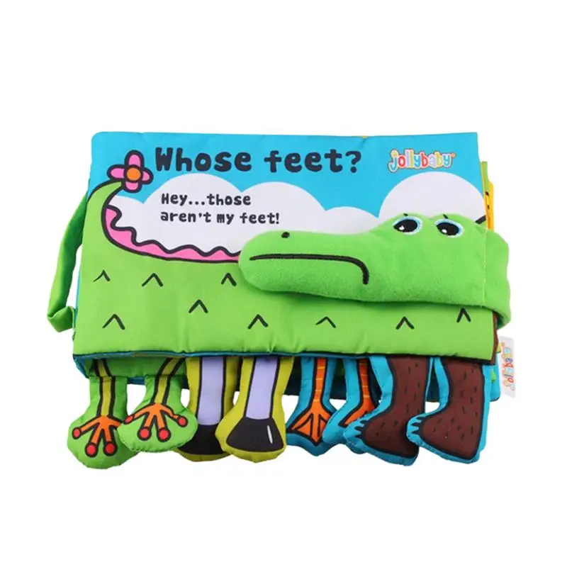 Funny Baby Cloth Book Early Learning Non-Toxic Soft Development Educational First Book Fabric Toy For Children Kids Whose Feet
Funny Baby Cloth Book Early Learning Non-Toxic Soft Development Educational First Book Fabric Toy For Children Kids Whose Feet