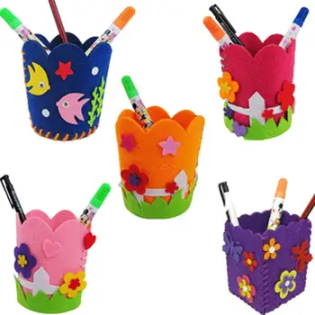 DIY Craft Kit Kids Handmade Pencil Holder Toy Children Creative DIY Craft Kits Handwork Pen Container Toys Kids Educational Toy
DIY Craft Kit Kids Handmade Pencil Holder Toy Children Creative DIY Craft Kits Handwork Pen Container Toys Kids Educational Toy