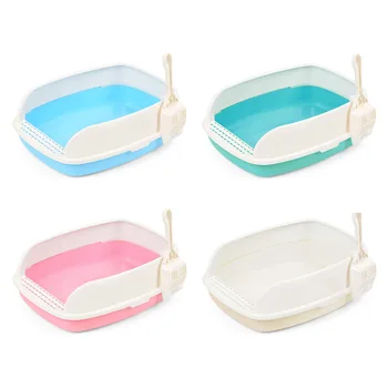Big Space Anti Splash Open Cat Litter Box Smooth Arc Design Easy For Cats To Enter And Exit Cat Supplies Z20
Big Space Anti Splash Open Cat Litter Box Smooth Arc Design Easy For Cats To Enter And Exit Cat Supplies Z20