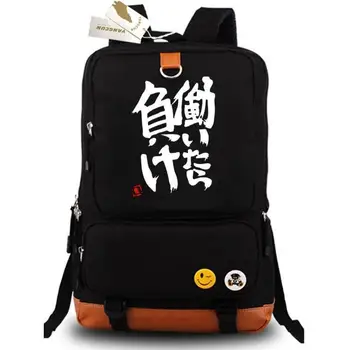 

Anime THE IDOLM@STER cosplay Backpack Anime futaba anzu Canvas Bag Luminous Schoolbag Travel Bags