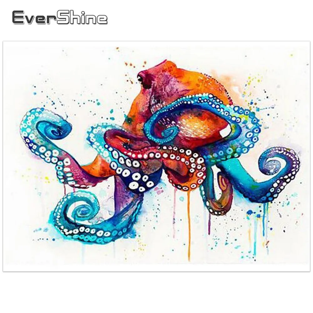 EverShine Octopus Diamond Embroidery Cartoon Animals Picture Of Rhinestones Full Round Diamond Painting Cross Stitch Mosaic
EverShine Octopus Diamond Embroidery Cartoon Animals Picture Of Rhinestones Full Round Diamond Painting Cross Stitch Mosaic