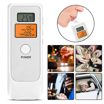 Dual Screen Alcohol Tester LCD Display Digital Breath Analyzer Breathtester Voice Alarm s
Dual Screen Alcohol Tester LCD Display Digital Breath Analyzer Breathtester Voice Alarm s