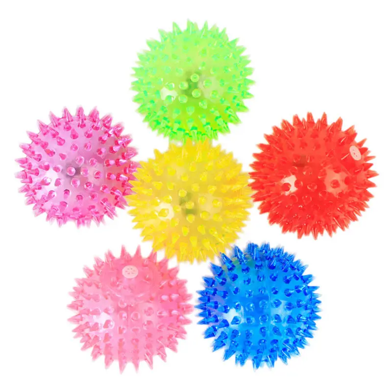 1PCS Pet Rubber Ball Hedgehog Bell Geometric Random Sound Fun Ball Play Flash Dog Toy Can Clean the Dog's Tooth Pet Supplies
1PCS Pet Rubber Ball Hedgehog Bell Geometric Random Sound Fun Ball Play Flash Dog Toy Can Clean the Dog's Tooth Pet Supplies