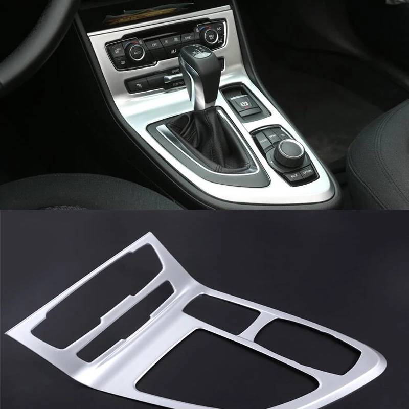 Silver ABS Chrome Center Console Shift Frame Trim Cover For BMW 218i Gran Tourer F46 2015-2017 Car Accessories
Silver ABS Chrome Center Console Shift Frame Trim Cover For BMW 218i Gran Tourer F46 2015-2017 Car Accessories