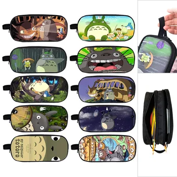Cute Pencil Bag Creative Double Layer Zipper Fabric Pencil Case Kawaii Totoro Pen Bags For Kids Gifts School Office Stationery
Cute Pencil Bag Creative Double Layer Zipper Fabric Pencil Case Kawaii Totoro Pen Bags For Kids Gifts School Office Stationery