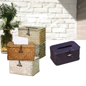 Handmade Rattan Braided Tissue Box Desktop Table Decor Bathroom Living Room Tissue Container Napkin Storage Case
Handmade Rattan Braided Tissue Box Desktop Table Decor Bathroom Living Room Tissue Container Napkin Storage Case