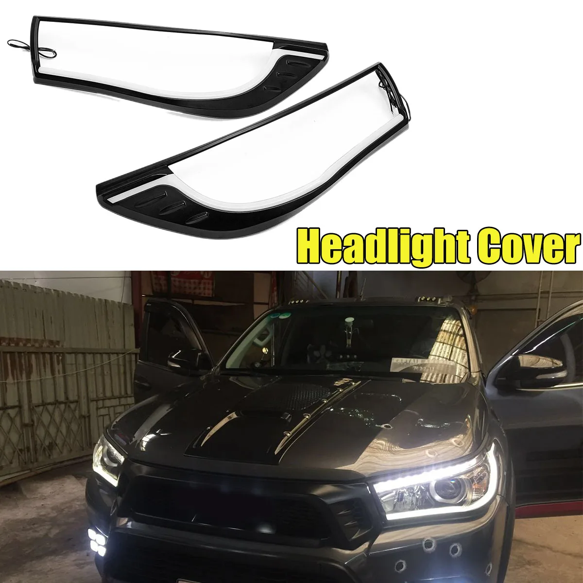 LED Front Headlight Head Lights Lamp Cover Trim Shell For Toyota Hilux Revo 2015-2018 Accessories Exterior Parts
LED Front Headlight Head Lights Lamp Cover Trim Shell For Toyota Hilux Revo 2015-2018 Accessories Exterior Parts