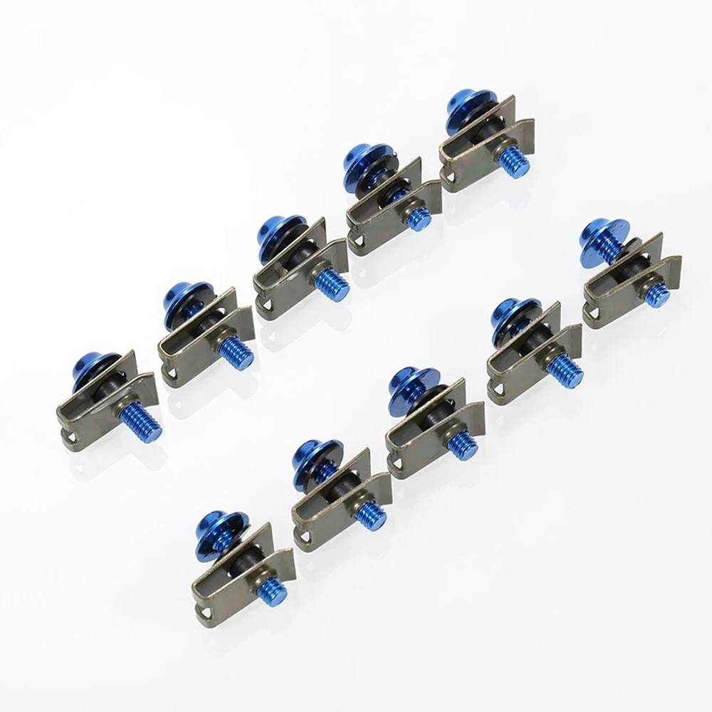 10pcs 5mm Aluminium Motorcycle M5 Fairing Bolts Set Fastener Clips Screw Nuts Kit Car Styling
10pcs 5mm Aluminium Motorcycle M5 Fairing Bolts Set Fastener Clips Screw Nuts Kit Car Styling