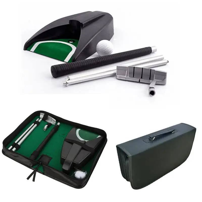 Portable Golf Putter Putting Trainer Set Indoor Training Equipment Golfs Ball Holder Training Aids Tool with Carry Case p40
Portable Golf Putter Putting Trainer Set Indoor Training Equipment Golfs Ball Holder Training Aids Tool with Carry Case p40