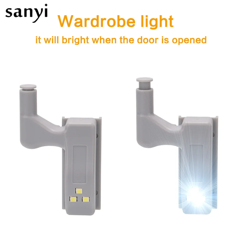 Universal LED Under Cabinet Light Cupboard Inner Hinge Lamp Closet Wardrobe Sensor Light Home Kitchen Night Light
Universal LED Under Cabinet Light Cupboard Inner Hinge Lamp Closet Wardrobe Sensor Light Home Kitchen Night Light