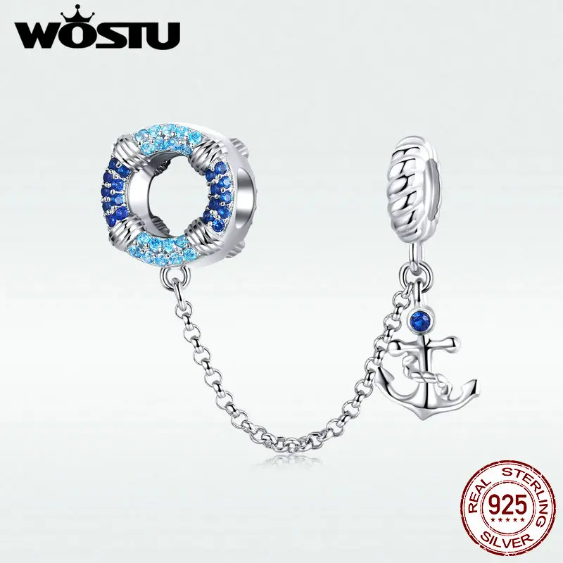 WOSTU Classic Maritime Anchor Charm High Quality Sterling Silver 925 Charms Jewelry For Women Wedding Jewelry Gift DXC1149
WOSTU Classic Maritime Anchor Charm High Quality Sterling Silver 925 Charms Jewelry For Women Wedding Jewelry Gift DXC1149