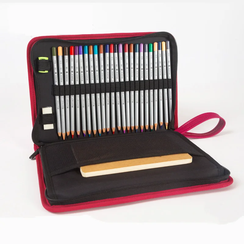 High Quanlity 72 Holes Foldable Pencil Case Large Capacity Colored Waterproof PU Leather Pencil Bag For Student Art Supplies
High Quanlity 72 Holes Foldable Pencil Case Large Capacity Colored Waterproof PU Leather Pencil Bag For Student Art Supplies