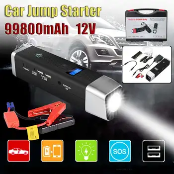 12V 600A Emergency Car Jump Starter High Power Portable Power Bank Vehicle Battery Charger Startup Power for car Starting Device
12V 600A Emergency Car Jump Starter High Power Portable Power Bank Vehicle Battery Charger Startup Power for car Starting Device