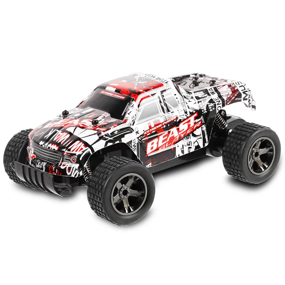 

2.4GHz 2WD Wireless Remote Control Toy 1:20 RC Car RTR 20km/H Absorber Electric Racing Truggy RC SUV Climbing Car Gift For Kids