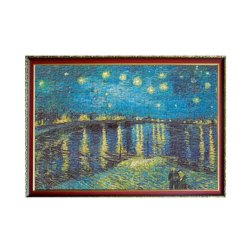 1000 Pieces Decompression Luminous World Famous Painting Jigsaw Puzzle For Adults DIY Toy Kill Time Home Decoration Jigsaw Toy
1000 Pieces Decompression Luminous World Famous Painting Jigsaw Puzzle For Adults DIY Toy Kill Time Home Decoration Jigsaw Toy