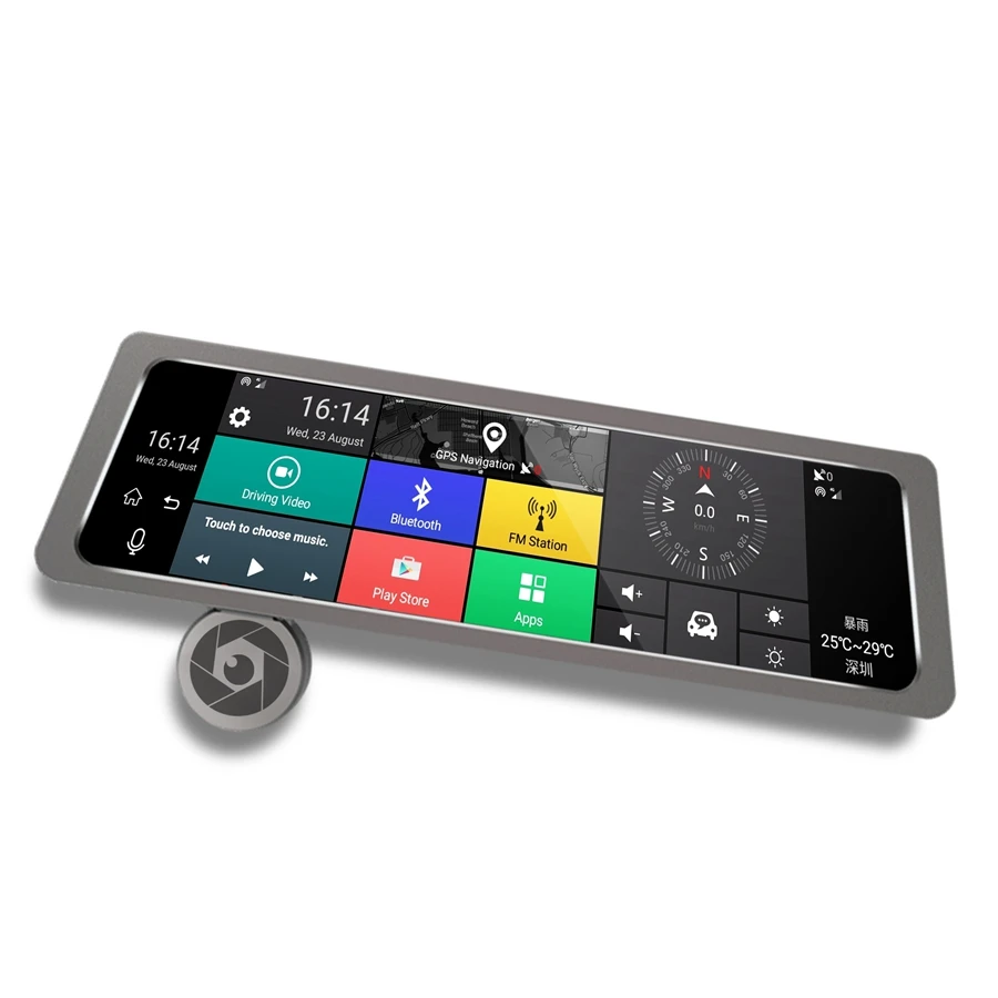 10 inches 1080P car rearview mirror recorder ADAS Android car driving video recorder camera car reverse image dual lens dash cam
10 inches 1080P car rearview mirror recorder ADAS Android car driving video recorder camera car reverse image dual lens dash cam