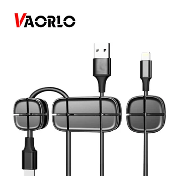 VAORLO Cable Winder Earphone Organizer Wire Charging Cable Winder Clip For Car Desktop Digital Cable Management Storage
VAORLO Cable Winder Earphone Organizer Wire Charging Cable Winder Clip For Car Desktop Digital Cable Management Storage